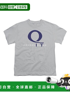 自营 gildanArrow Queen Consolidated 短袖青年 T 恤/T 恤 - 银