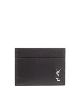 Saint Laurent logo标牌卡夹 6076031JB0E