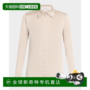 kors michael 美國直郵 寬松 襯衫 長袖 女士 1h可退