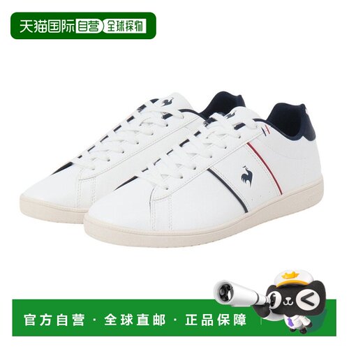 日本直邮le coq sportif 乐卡克运动男款斯尼卡肖托三号白海军蓝L