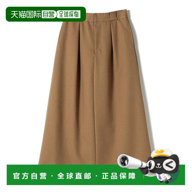 1h可退 日本直邮SHIPS Colors:  洗衣机可能 帆布 阔腿 褶皱 裙子