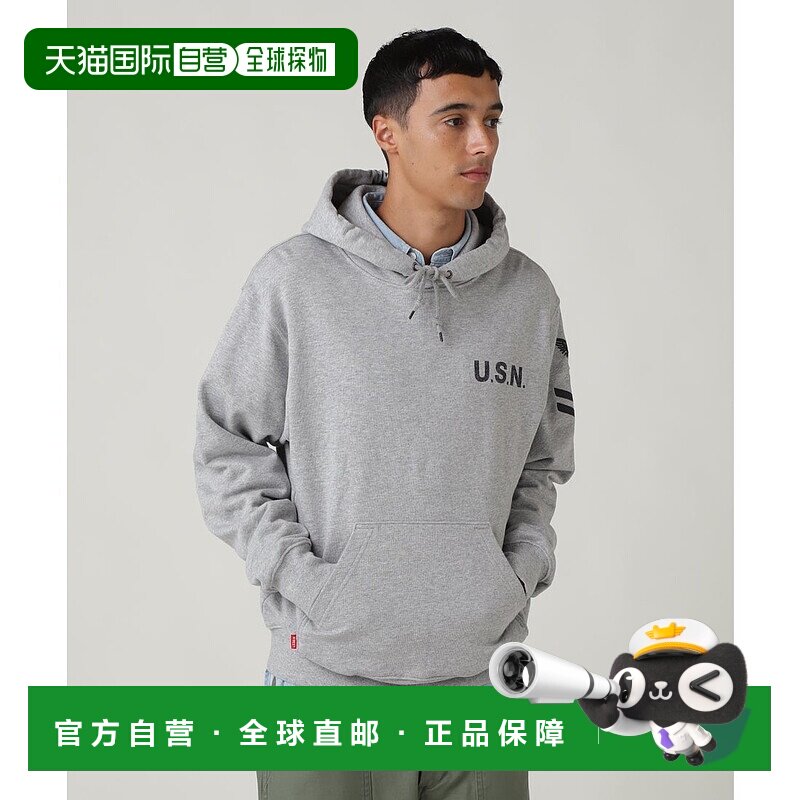 日本直邮AVIREX 海军套头派克大衣 [AV1129EM018154]