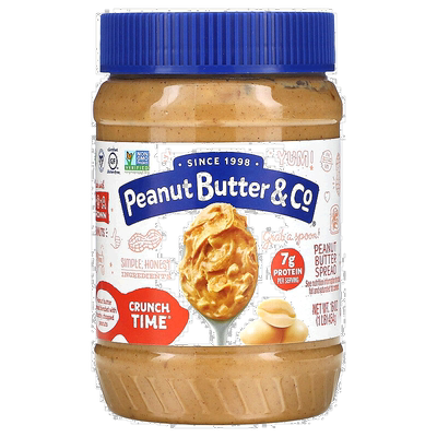 香港直发peanut butter & co.天然脆花生酱454g