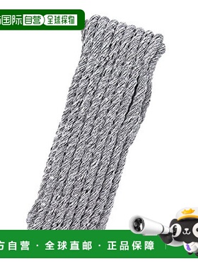 【日本直邮】Sk11藤原产业 彩色麻绳 黑12mm×10m 两端环 SKCR-BR