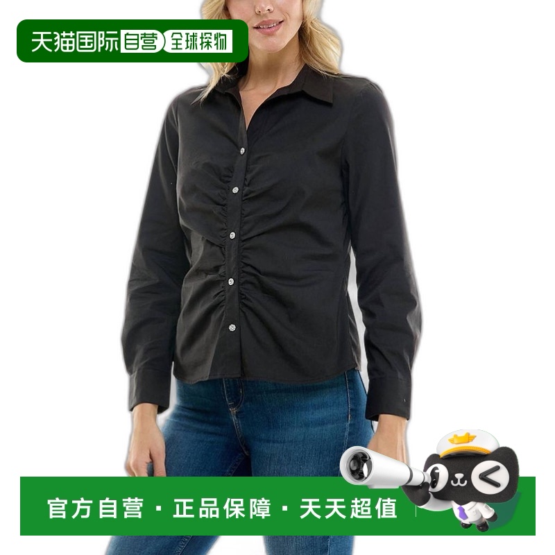 1h可退 【美国直邮】nicole miller 女士 衬衫长袖