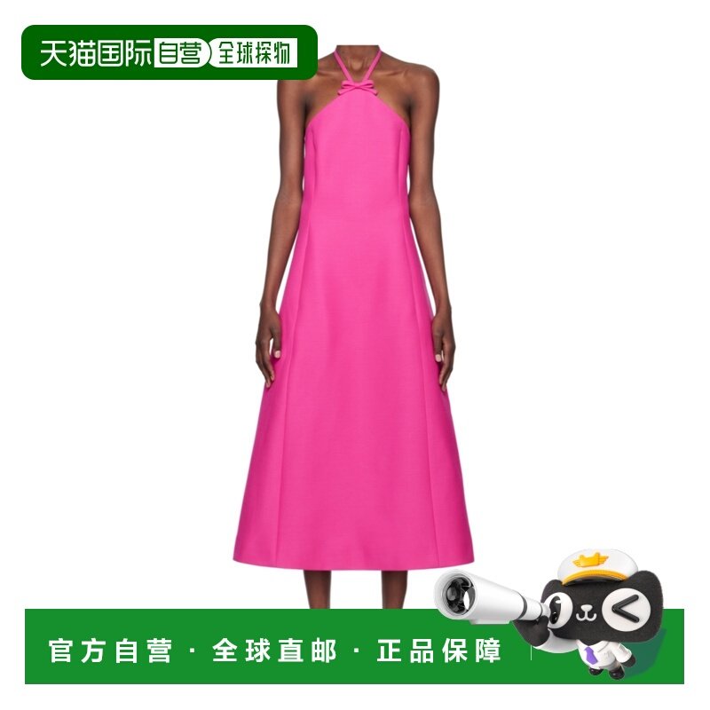 香港直邮VALENTINO 女士连衣裙 BVA9S91CFUWT AW2024 粉红色 Cout
