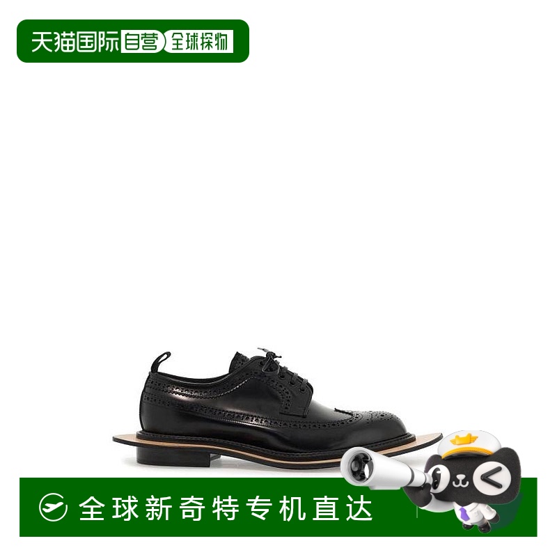 韩国直邮COMME DES GARCONS24SS乐福鞋男PNK101 BLACK