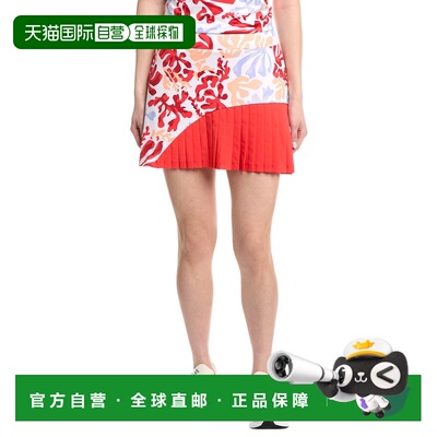 自营Callaway 16in Summer Abstract Floral Skort - white 美国