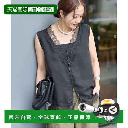 JOURNAL STANDARD 《WEB限定追加预约》纤维蕾丝2WAY无袖衫
