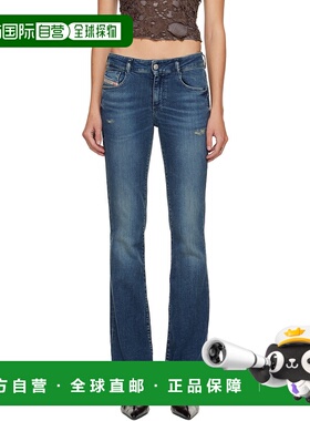 1h可退 香港直邮潮奢 Diesel 迪赛 女士 蓝色 Bootcut 1969 D-Ebb