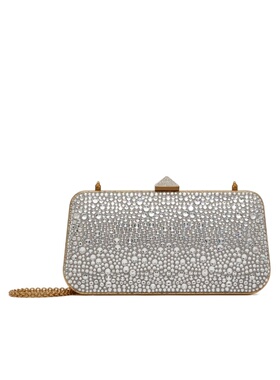 VALENTINO 女士斜挎包 4W2B0L01SNMV3V AW2024 灰色