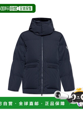 香港直邮MONCLER 男士外套 J20911A00023597W3778 CO 蓝色 Habaga