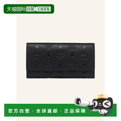 香港直邮MCM 女士钱包 100305209213000 CO 黑色 AREN wallet