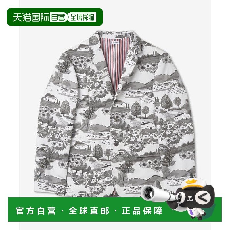 韩国直邮THOM BROWNE 夹克男士MJU426AF0228035SS23 UNCONSTRUCTE