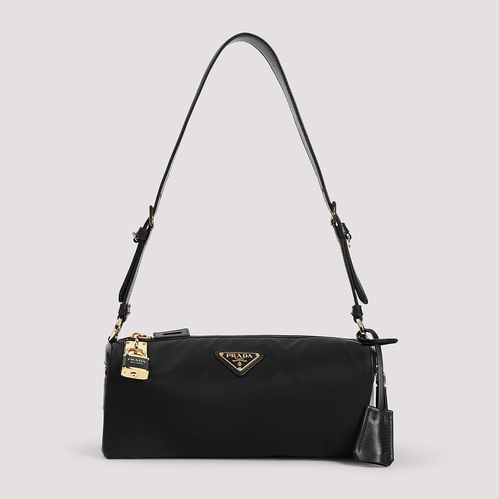 PRADA 女士单肩包 1BC233VODO2C8QF0002 SS2025 黑色