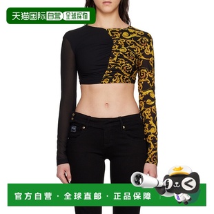 E74HAM242ENS217 拼接T恤 香港直邮Versace Jeans