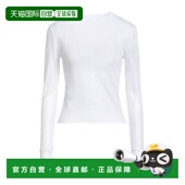 香港直邮潮奢 舒适时尚 Pinko 女士 1h可退 white白色 品高 T恤