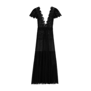 香港直邮CELINE 女士半身裙 2R97L148X38NO SS2024 黑色 TRIOMPHE