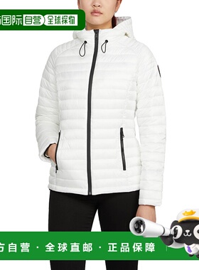 自营 Pajar 女士 Aurora 绗缝 Thinsulate 连帽夹克 - 白色 op 美