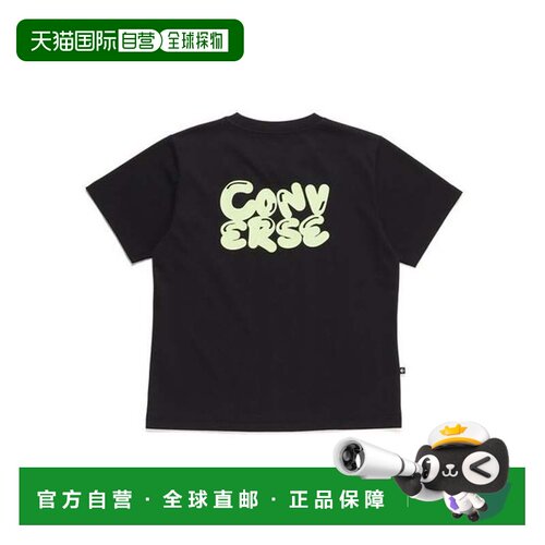 日本直邮SA CV BACK PT TEE 女士T恤 黑色
