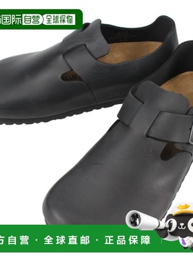 日本直邮勃肯 BIRKENSTOCK 鞋伦敦黑色 166541 男士常规宽度