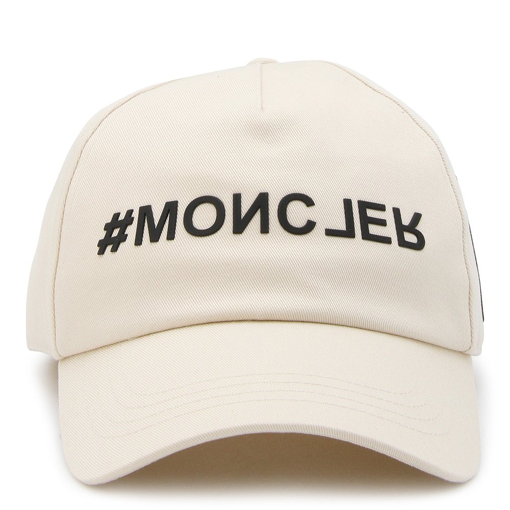 Moncler Grenoble 盟可睐 女士 白色黑色棉棒球帽 J10983B00002 服饰配件/皮带/帽子/围巾 帽子 原图主图