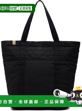 1h可退 香港直邮Visvim 维斯维木 男士 黑色中号 N.A.P. 托特包 0