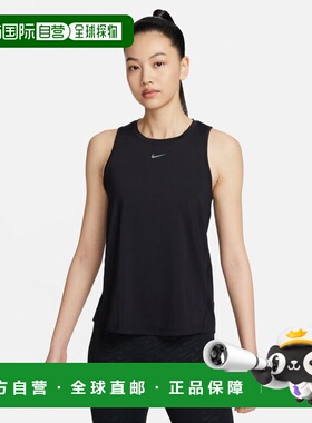 日本直邮Nike 女士One DF修身运动背心[FN2809 010] 黑色 运动背