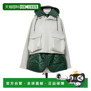 香港直邮Sacai 长袖拼接夹克 2508067羊毛