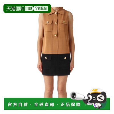 香港直邮ELISABETTA FRANCHI 女士背心吊带 AM31B62支付后1h可退