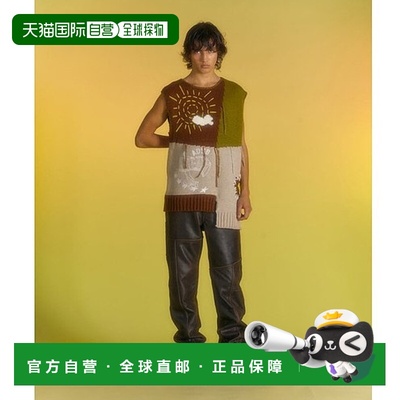 韩国直邮ADSB ANDERSSON BELL 新款设计师潮牌男士印花针织背心30