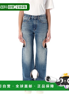 香港直邮OFF-WHITE 女士牛仔裤 OWYA06AC99DEN0014500 AW2025