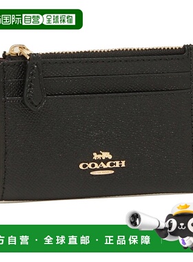日本直邮COACH 女士钱包钥匙包 F88250 IMBLK [CO078DW04141] 黑