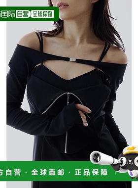 1h可退 日本直邮官方授权 ESI&Oacute; 前开襟连衣裙短款长裙吊带