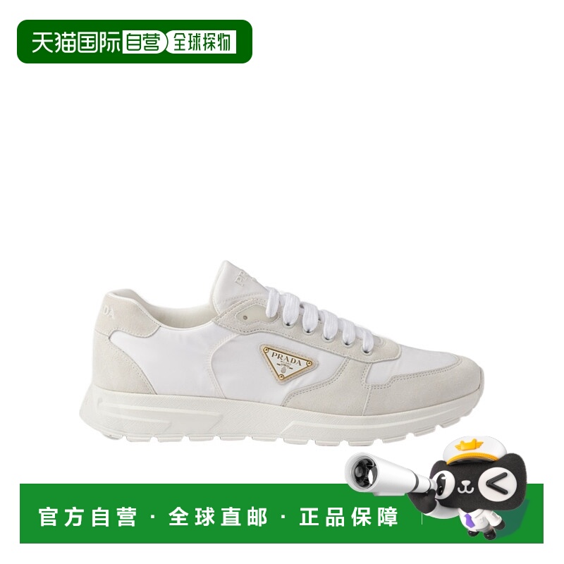 香港直邮Prada Prax 2.0 Re-Nylon 和绒面革运动鞋 2EE436D7CFG00