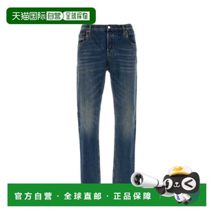 AW2025 香港直邮PRADA GEP427SOOO164BF0008 牛仔裤 蓝色 男士