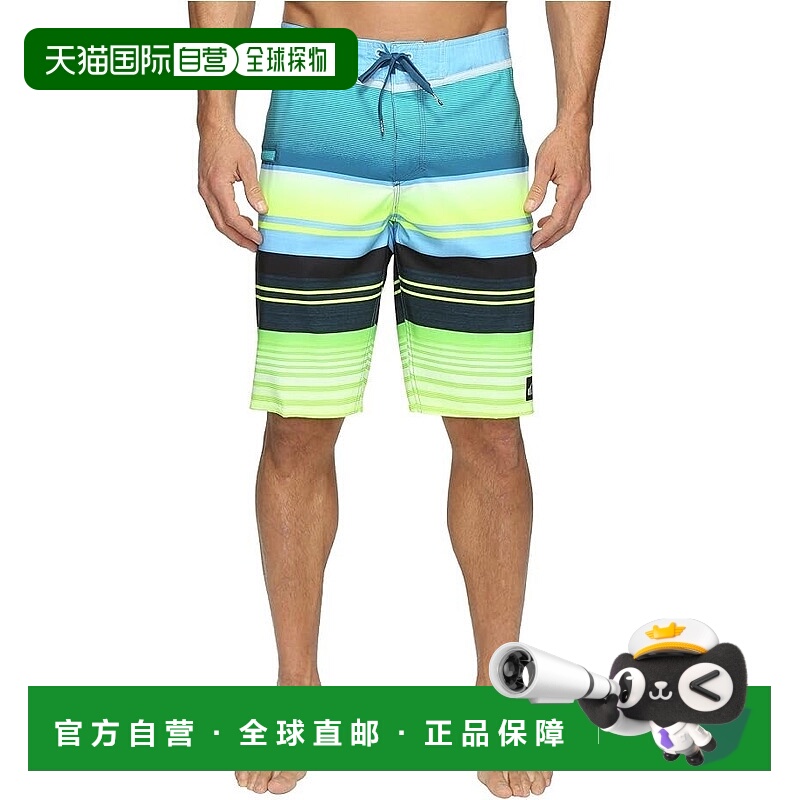 自营Quiksilver Everyday Stripe Vee Boardshorts Men's Blue 21