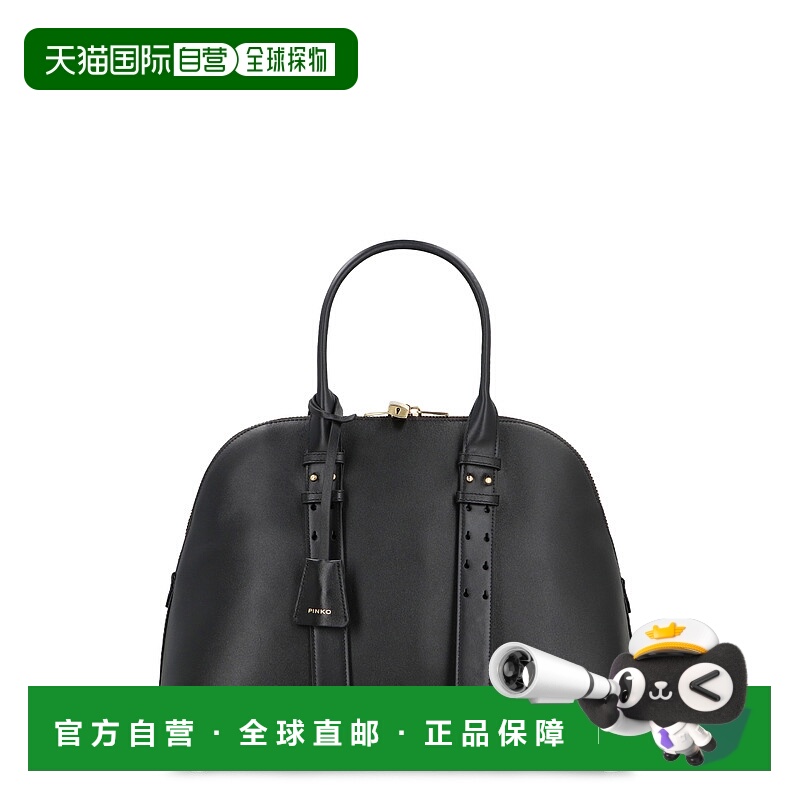 香港直邮Pinko 品高 女士 標誌牌拉鍊手提袋 105172AZQO