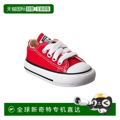 自营 converse匡威Chuck Taylor全明星帆布运动鞋-红色 美国奥莱