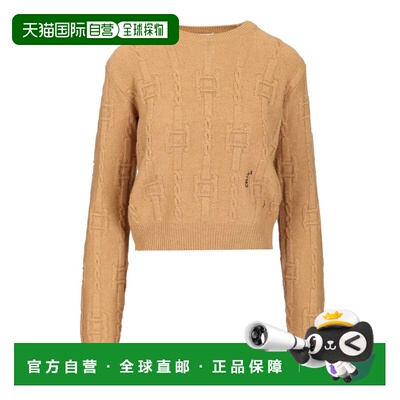 香港直邮CELINE 女士针织衫 RY0MF0Y5103CM SS2026 浅棕色 CELINE