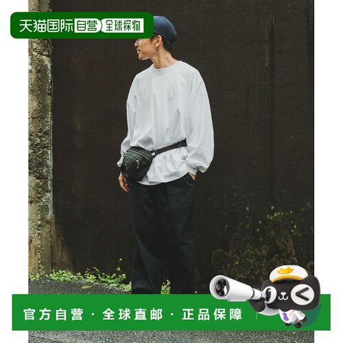 1h可退 日本直邮Wide Dad 男士 长袖T恤 纯棉混纺休闲百搭款 HK26