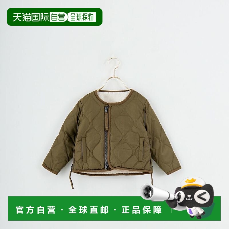 1h可退 日本直邮TAION 儿童 可双面穿羽绒风格夹克 半高领轻便耐