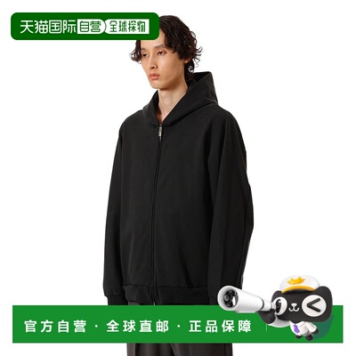 1h可退 日本直邮ATTACHMENT男装CO STRECH TERRY宽松拉链连帽衫 1