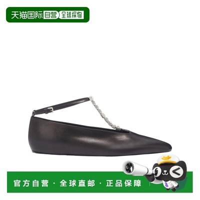 1h可退 香港直邮25SS 晶饰平底鞋 Women单鞋芭蕾舞鞋