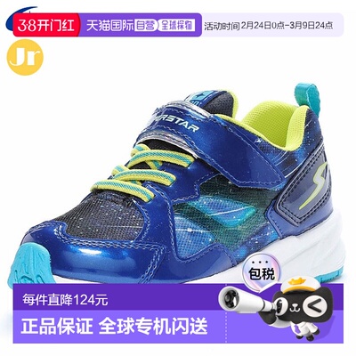 日本直邮Moonstar 运动鞋儿童鞋 Junior Superstar SS K1164 蓝色