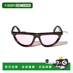 自营 off-white米白色贾斯珀猫眼太阳镜-哈瓦那粉色 美国奥莱直发