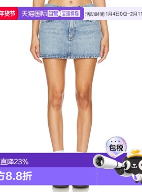 1h可退 香港直邮AGOLDE 女士 Alek 迷你半身裙 A30611206短裙