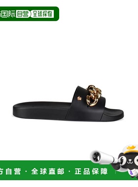 1h可退 香港直邮versace 范思哲 女士 黑色凉鞋 DST578CDV46GKVO4