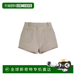 精細(xì)剪裁西裝 料短褲 香港直郵Coperni brown棕色 舒 女士 1h可退