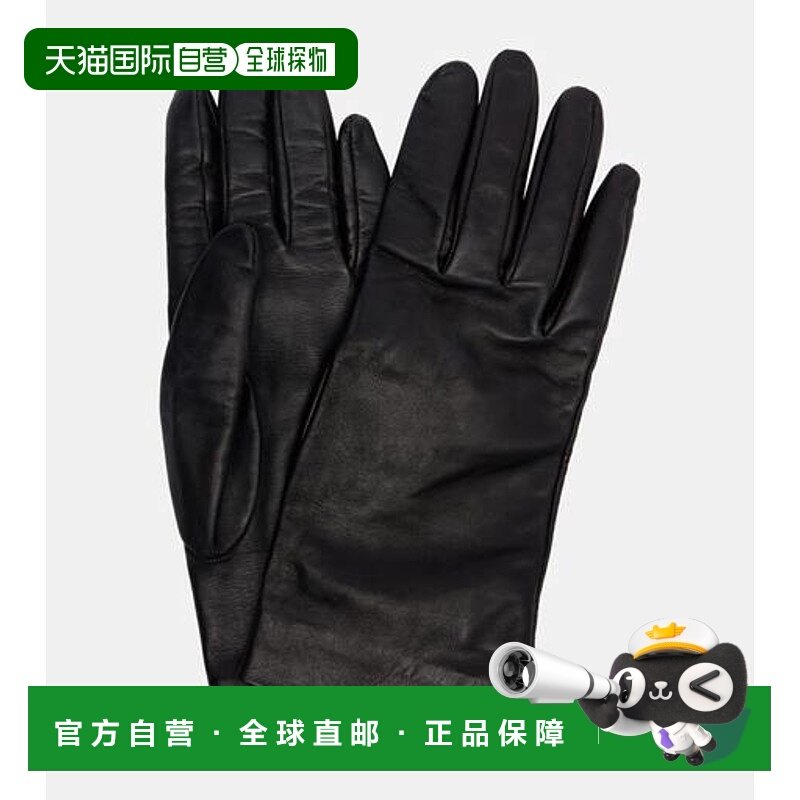 1h可退 香港直邮Saint Laurent 圣罗兰 女士 Cassandre 皮革手套